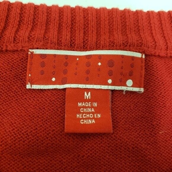 Target Womens Fa La La Fricken La Christmas Snowman Sweater Size Medium - Picture 3 of 5